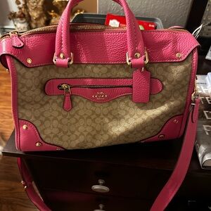 Coach bag, used once